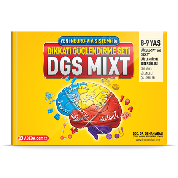 Dikkati Güçlendirme Seti Mixt 8/9 Yaş - dahiyizbiz.com