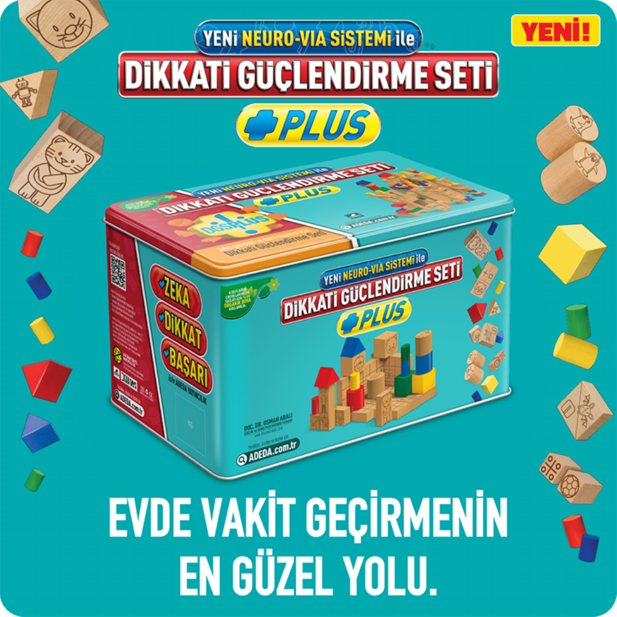 Dikkati Güçlendirme Seti Plus 4 Yaş - dahiyizbiz.com