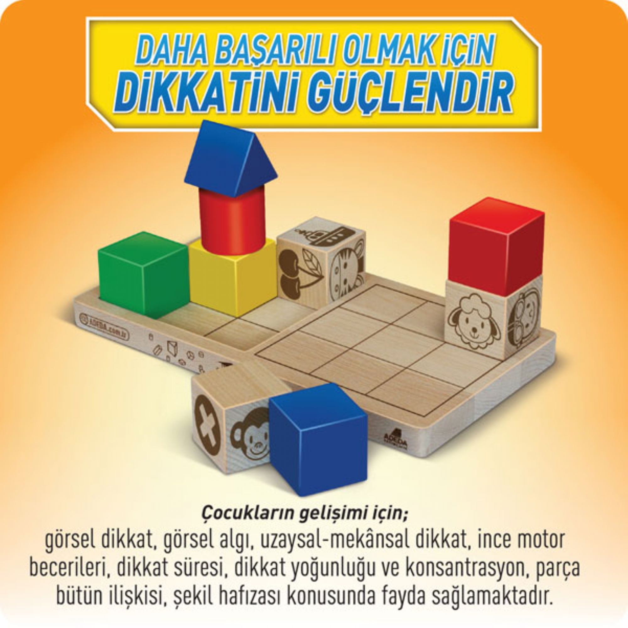 Dikkatli Puzzle İlk Adım 2 - 7 Yaş - dahiyizbiz.com