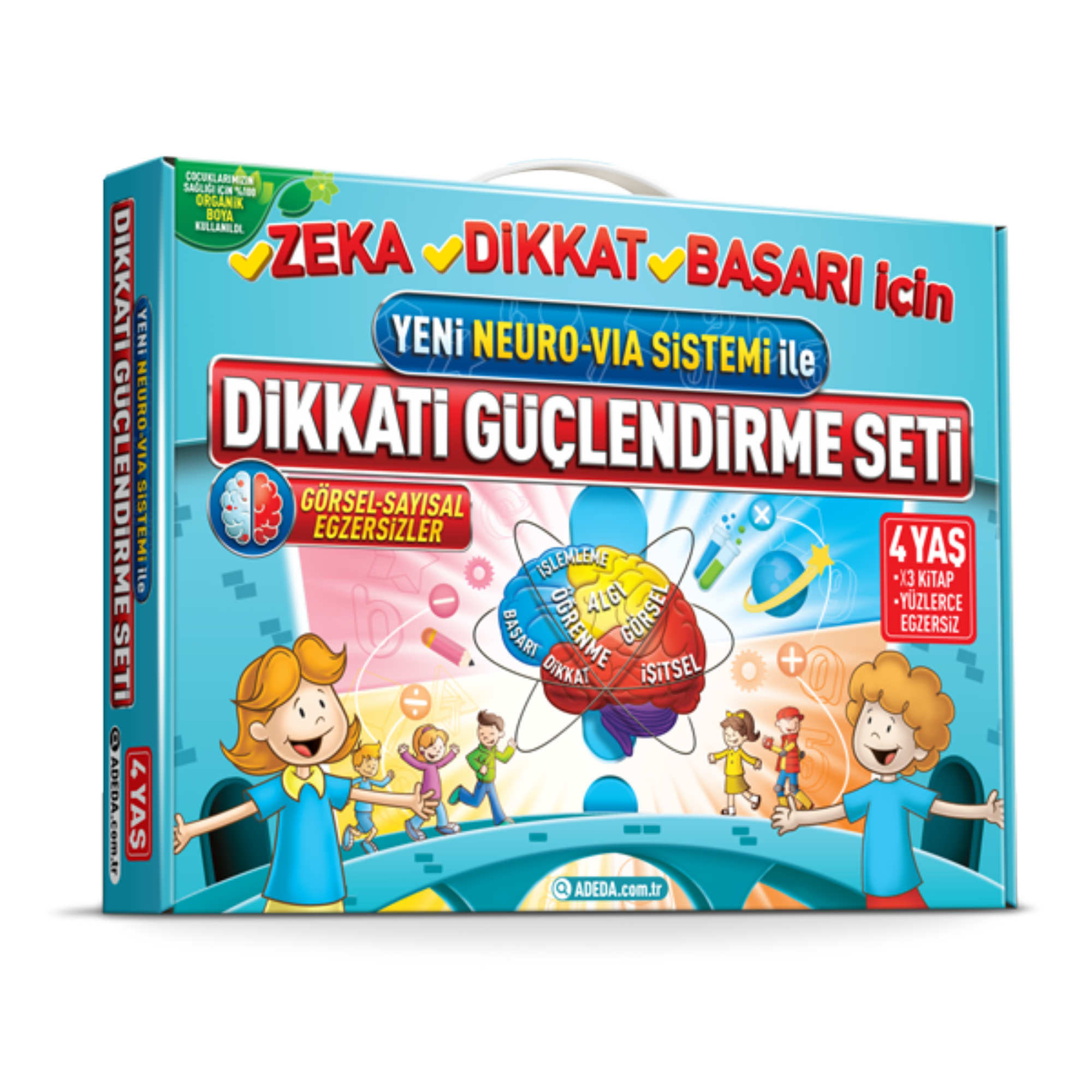 Dikkati Güçlendirme Seti 4 Yaş - dahiyizbiz.com
