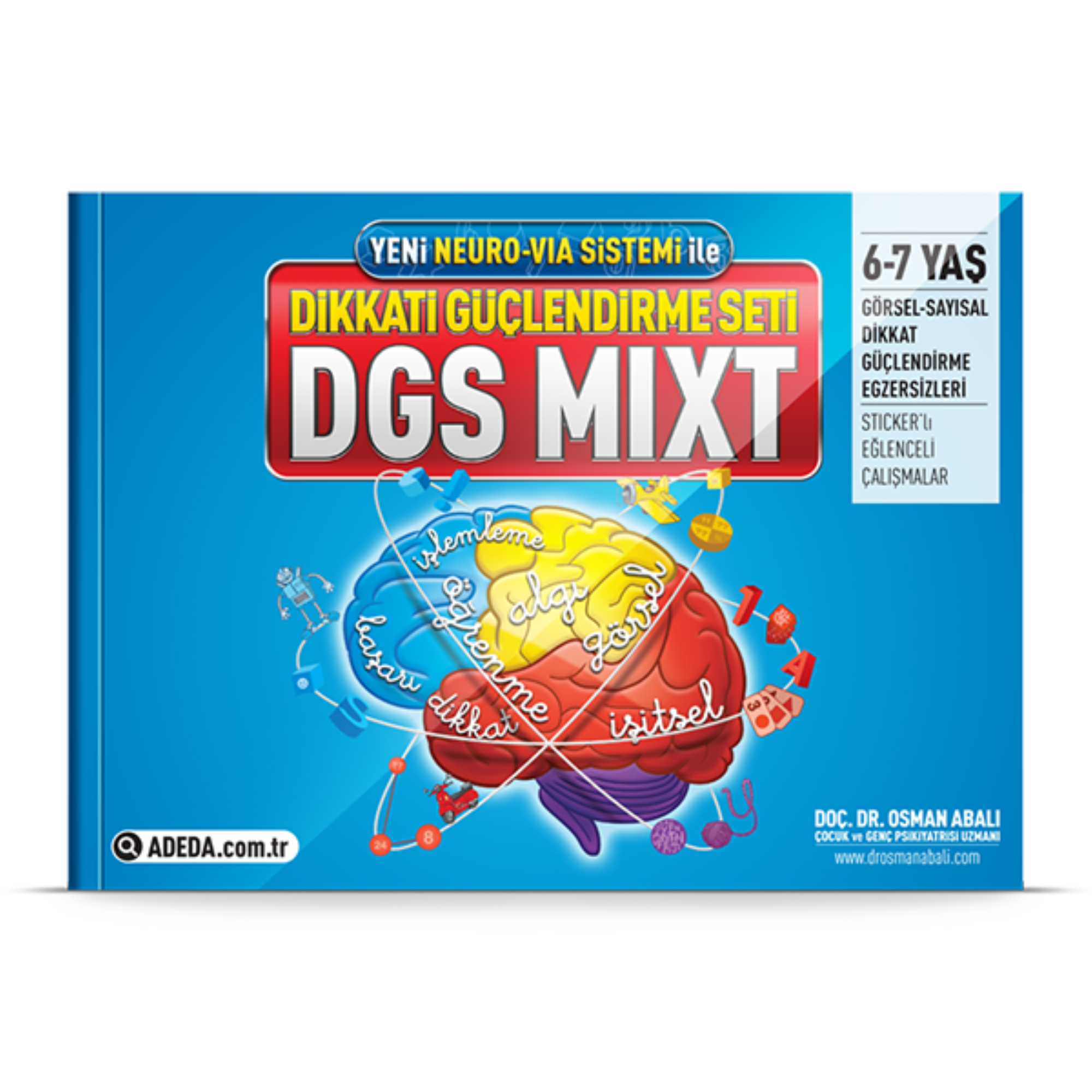 Dikkati Güçlendirme Seti Mixt 6/7 Yaş - dahiyizbiz.com