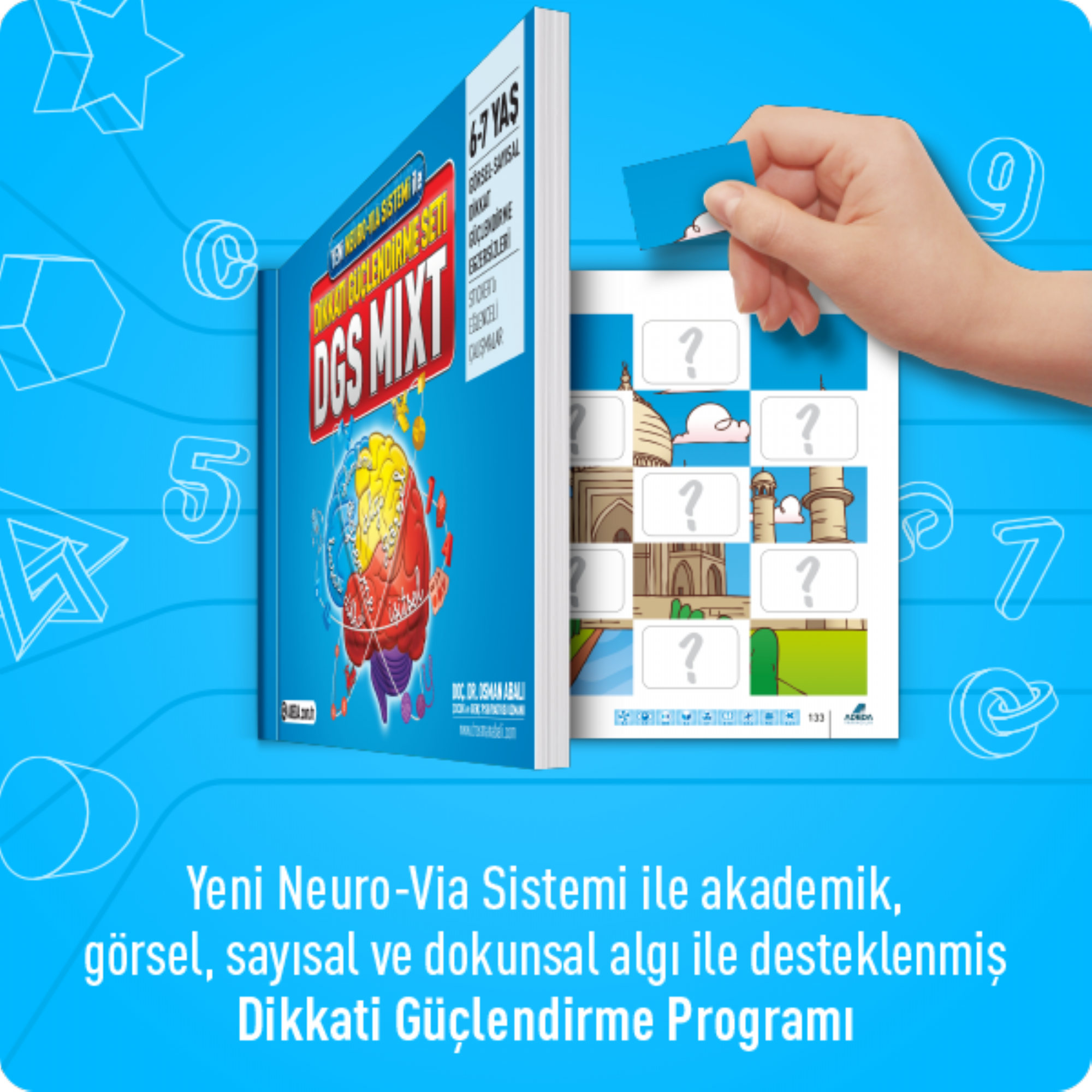 Dikkati Güçlendirme Seti Mixt 6/7 Yaş - dahiyizbiz.com